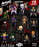 ANIME STICKER PACK | WIKARI GYM SERIES