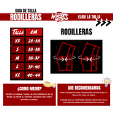 RENEGADOS - RODILLERAS ROJAS