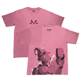 MAJIN - T-SHIRT OVERSIZE DÉLAVÉ