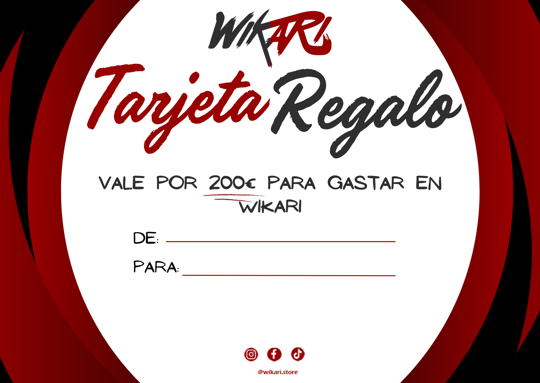 Wikari | Tarjeta de Regalo
